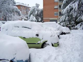 La neve a Roma