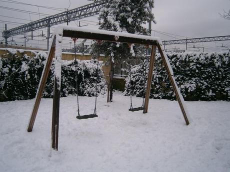 Roma si sveglia sotto la neve