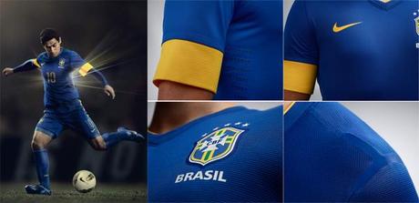 Calcio, Brasile: le maglie Nike 2012/13. Home e Away rendono omaggio allo “spirito brasiliano”