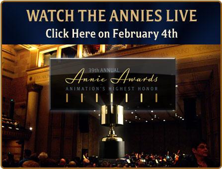 La cerimonia degli Annie Awards in diretta web