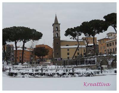 Anche a Viterbo.... neve!!!