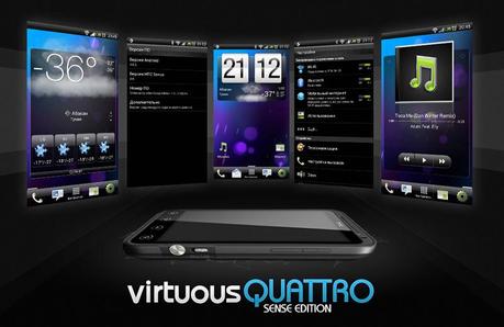virtuousquattrosenseedi Virtuous Quattro Sense Edition: Ice Cream Sandwich su HTC EVO 3D.