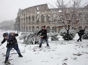 Mentre Roma c'era caos neve ecco Alemanno cosa faceva