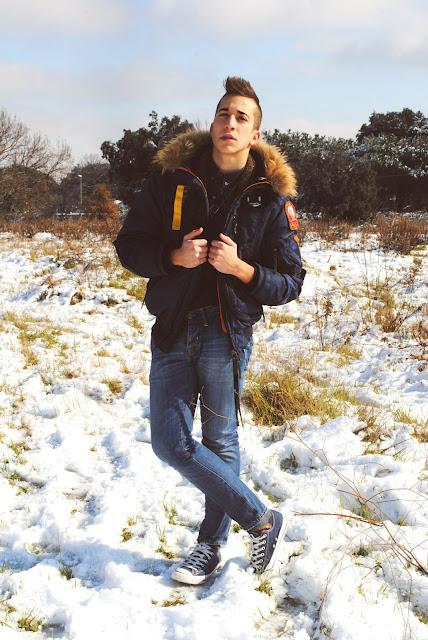 Total Blue into the Snow || OUTFIT POST