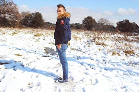 Total Blue into the Snow || OUTFIT POST