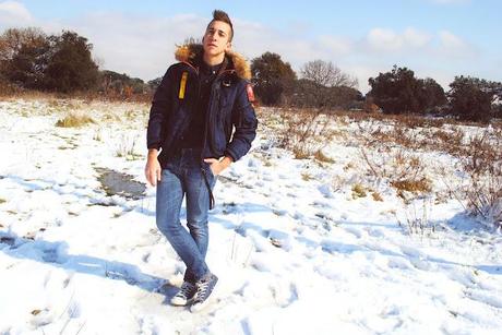 Total Blue into the Snow || OUTFIT POST