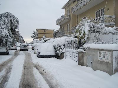 Neve a Roma 03 febbraio 2012