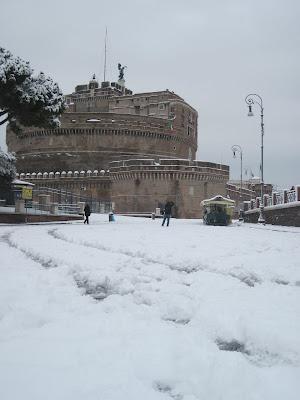 Neve a Roma 03 febbraio 2012