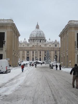 Neve a Roma 03 febbraio 2012