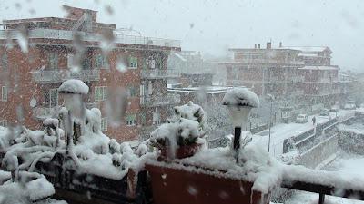 Neve a Roma 03 febbraio 2012