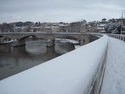 Neve a Roma 03 febbraio 2012