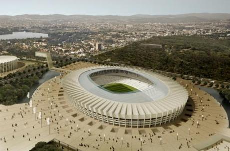 Progetto nuovo stadio Belo Horizonte