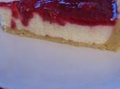 Cheesecake bianca rossa