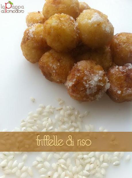 Le frittelle di Riso