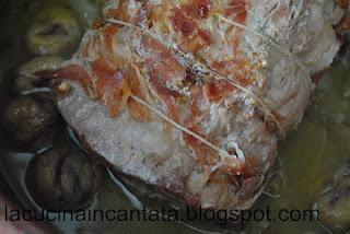 arrosto con scalogni e castagne: senza parole!!!!!!!!!!!
