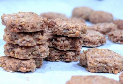 Biscottini ai Cereali con Cioccolato