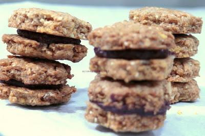 Biscottini ai Cereali con Cioccolato