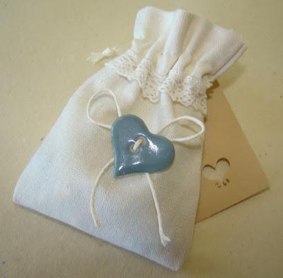 CUORI IN CERAMICA COLORATA...