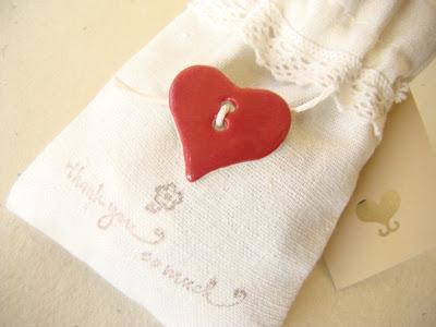 CUORI IN CERAMICA COLORATA...