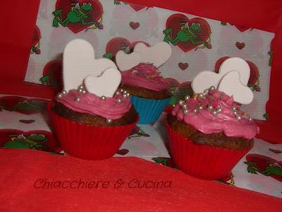 Cupcakes Cuori di Mela e Cannella
