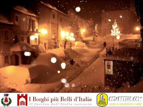 Opi, Abruzzo: più di 2 metri di neve sulla strada, le incredibili immagini!