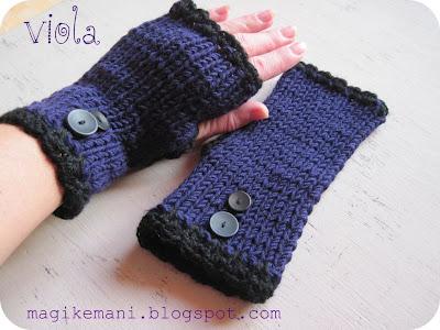 -11° - fingerless gloves