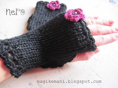 -11° - fingerless gloves