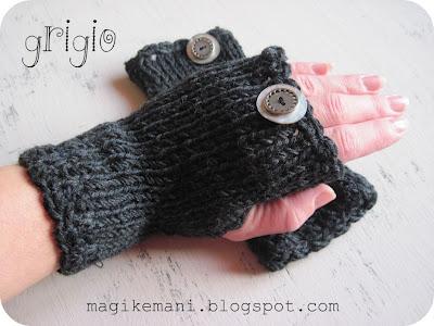 -11° - fingerless gloves