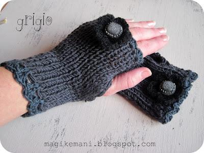 -11° - fingerless gloves
