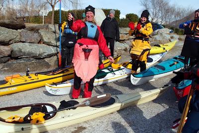 Blackbird days: cold, snow and kayak!