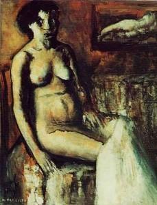 Aldo Alberti - Modella nello studio (1952) Aldo Alberti: un Secolo di Pittura
