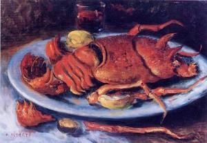 Aldo Alberti - Natura morta con aragoste (1937) Aldo Alberti: un Secolo di Pittura