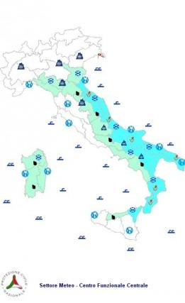 Meteo previsto per il 6 ed il 7 febbraio. Ancora neve e ghiaccio