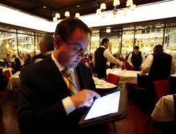 I Pad e Sommeliers