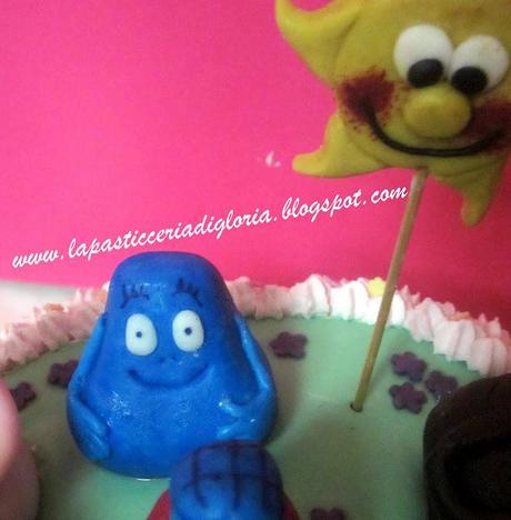 TORTA CON BARBAPAPA'