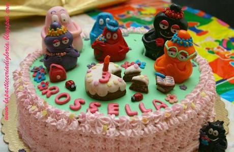 TORTA CON BARBAPAPA'