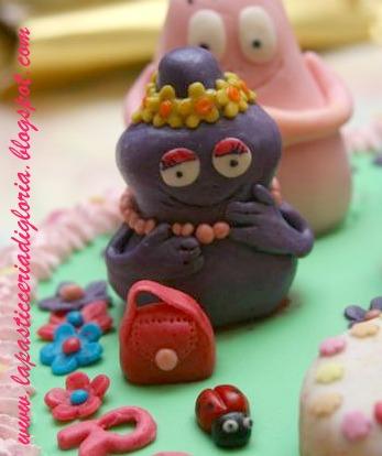 TORTA CON BARBAPAPA'