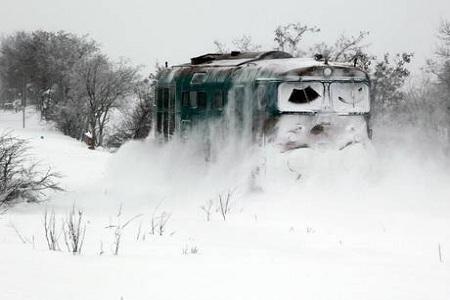 Risveglio gelido in Italia 1 treno nel molise Stamane gelido risveglio in tutt’Italia. FOTO