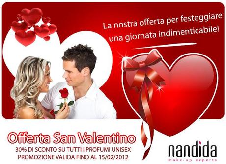 PROMOZIONE Festeggia S.Valentino con NANDIDA.COM Offerte imperdibili fino il 15/02/2012