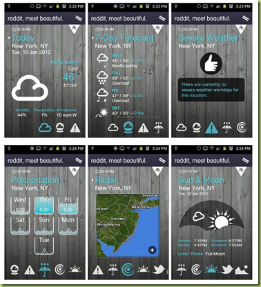 image thumb10 La migliore Applicazione Meteo per Android