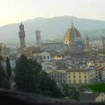 panorama di Firenze visto da Villa Bardini