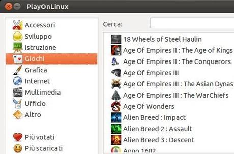 PlayOnLinux giochi 1