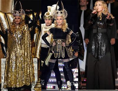 Nicki Minaj & M.I.A in Fausto Puglisi al Super Bowl XLVI Half - Time Show