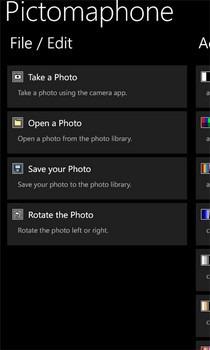 Pictomaphone File Foto Editor per Windows Phone: Pictomaphone