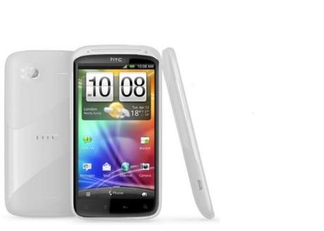 htc white sensation HTC Sensation Bianco sul Mercato con Ice Cream Sandwich PreInstallato