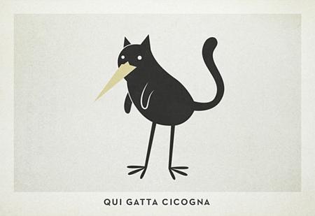 Illustrazioni di parole e giochi di animali