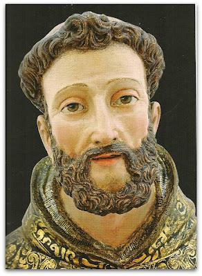 La statua di Sant'Agnello Abate