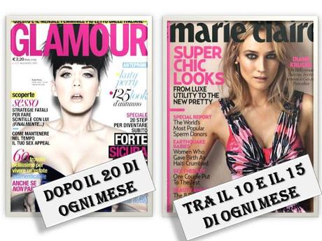 Help post: Ma quando escono in edicola le riviste di moda??