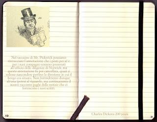 mr. pickwick e il taccuino che vorrei