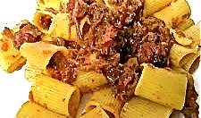 RIGATONI CON POLPO UBRIACO